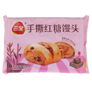 三全手撕红糖馒头