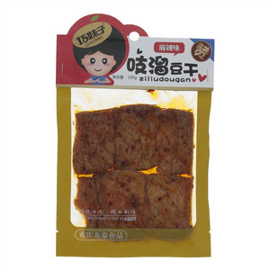 巧妹子吱溜豆干（麻辣味）