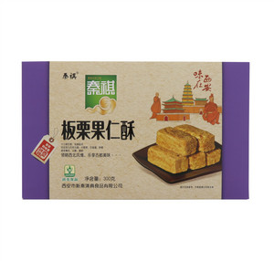 秦祺板栗果仁酥300克