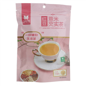 几何花草红豆薏米芡实茶