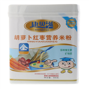 康贝滋胡萝卜红枣营养米粉