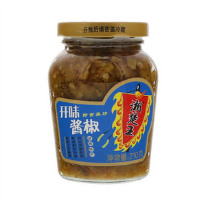 湘楚王开味酱椒210克