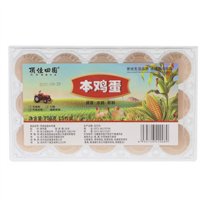 顶佳田园本鸡蛋