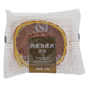 圣士食品巧克力虎皮蛋糕