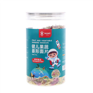 甄麦纯享健儿果蔬菱形面片