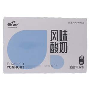 皇氏乳业减糖也浓醇原味风味发酵乳