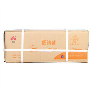 鲁晶牌加碘低钠盐箱装（健康生活海盐）
