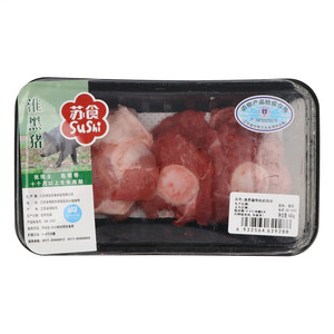 苏食淮黑猪带肉后筒骨