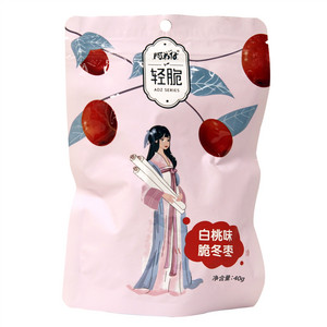 阿弟仔轻脆白桃味脆冬枣