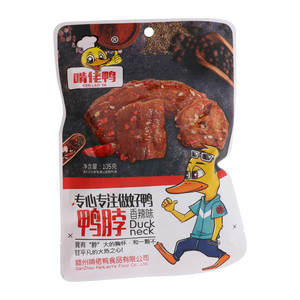 啃佬鸭105克鸭脖-香辣味