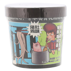 暗黑之神猪肚鸡味小碗面