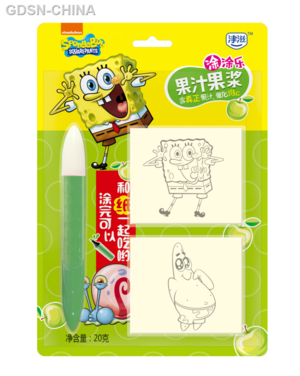 nickelodeon菠萝味果汁果浆涂涂乐