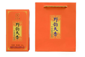 中茶牌野韵天香六堡茶