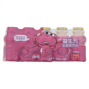 河马伢伢益生元乳酸菌饮品（草莓味）
