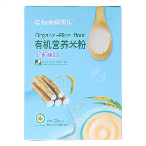 聪贝乐小米淮山有机营养米粉