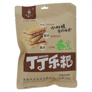 四通丁丁红烧牛肉味丁丁乐粑