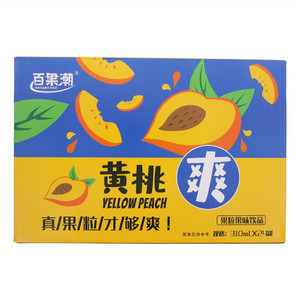 百果潮黄桃果粒果味饮品