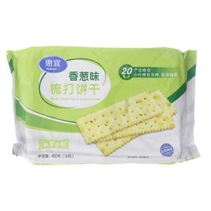 惠宜香葱味梳打饼干