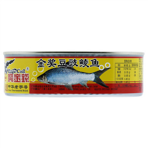 鹰金钱金奖豆豉鲮鱼