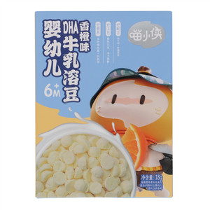 喵小侠香橙味婴幼儿DHA牛乳溶豆