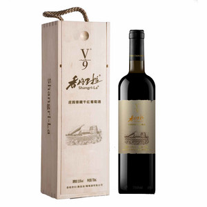 香格里拉庄园窖藏V+9干红葡萄酒750ml