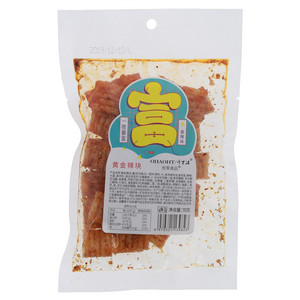 优零食品香辣味黄金辣块-富（挤压糕点）