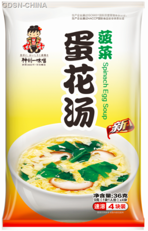 神州一味噌菠菜蛋花汤