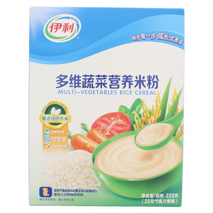 伊利多维蔬菜营养米粉