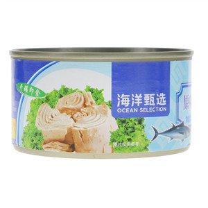 海洋甄选原味金枪鱼罐头
