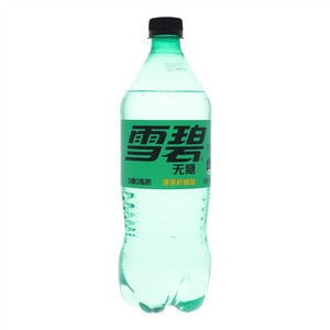 雪碧零卡清爽柠檬味汽水
