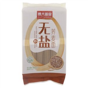 博大面业无盐荞麦面