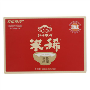 江中猴姑米稀原味早餐米糊