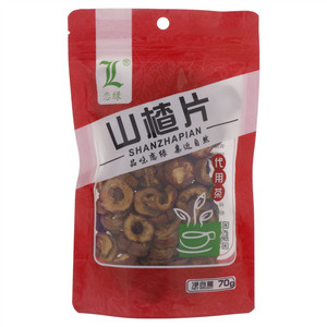 恋绿山楂片代用茶