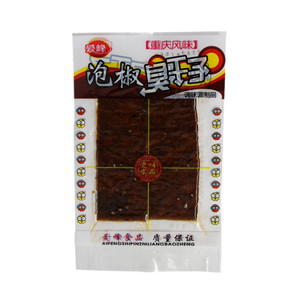 爱峰泡椒臭干子（调味面制食品）