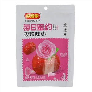 好想你每日蜜约蜜饯系列玫瑰味枣