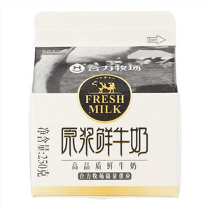 合力牧场原浆鲜牛奶