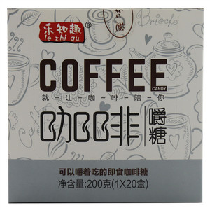 乐知趣咖啡嚼糖