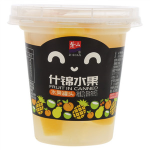 紫山什锦水果罐头
