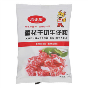 喜美滋雪花干切牛仔粒