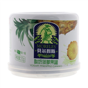 莫尔利斯酸奶菠萝果罐