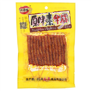 馋香嘴原味素牛筋（挤压糕点）