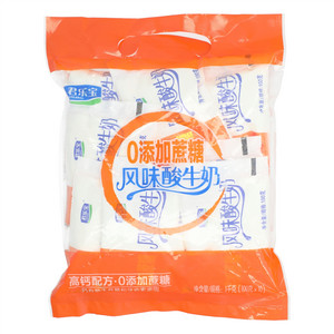 君乐宝0添加蔗糖风味酸牛奶