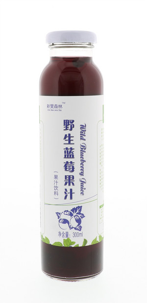 野生蓝莓果汁300ml