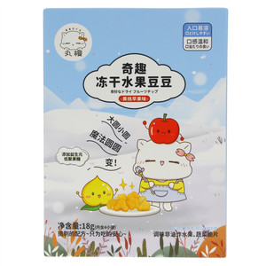 丸樱黄桃苹果味奇趣冻干水果豆豆