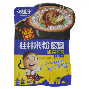 小桂子桂林米粉酸菜牛肉汤粉（袋装）