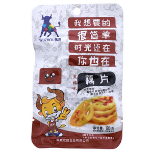 五洲黑鸭味藕片