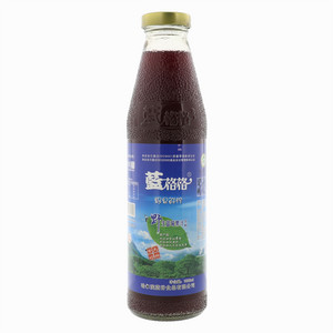 蓝格格野生蓝莓果汁饮料