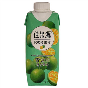 佳果源100%青金桔复合果汁330mL