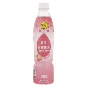 哎呦蜜桃乳酸味风味饮料