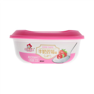 喜康爱君牛奶双莓味英式风味布丁